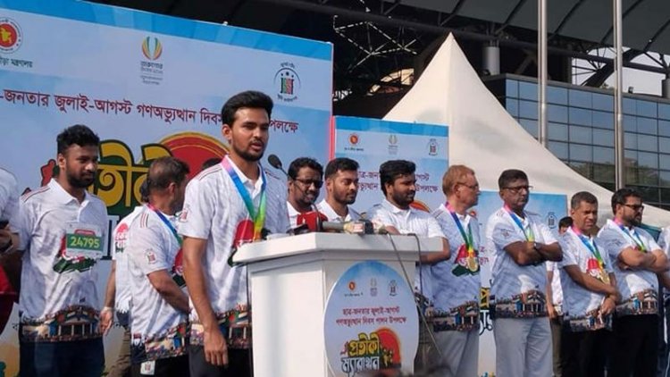 আসিফ মাহমুদ: ‘যতদিন বাংলাদেশ থাকবে, ততদিন উচ্চারিত হবে জুলাই যোদ্ধাদের নাম’