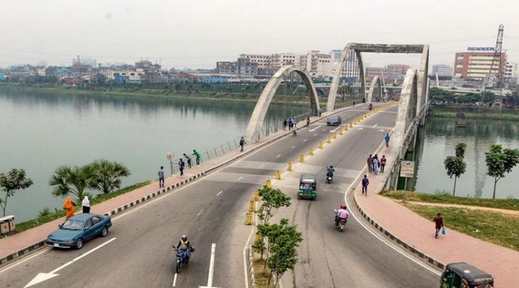 হাতিরঝিলে রাত ১১টা পর্যন্ত যান চলাচল বন্ধ