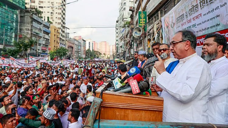 মির্জা আব্বাসের অভিযোগ- জুলাই গণঅভ্যুত্থানকে পুঁজি করে সুবিধা নিচ্ছে কয়েকটি দল