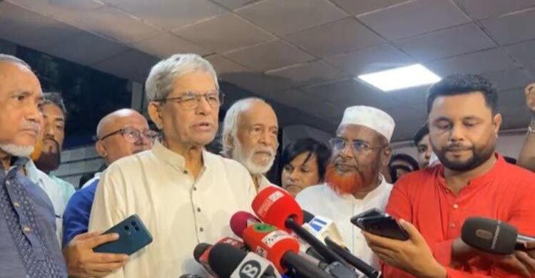 তারেক রহমানের নির্দেশে জামায়াত আমিরকে দেখতে যান মির্জা ফখরুল