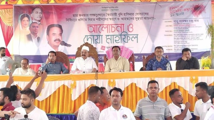 দেশের মানুষ যেটা বুঝে না তা গেলানোর চেষ্টা করবেন না: গয়েশ্বর
