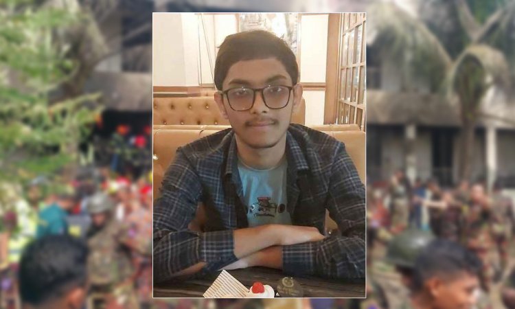 মাকিনের মায়ের আহাজারি ‘নিজ চোখে দেখেছি আমার ছেলে আগুনে রুমে আটকে আছে’