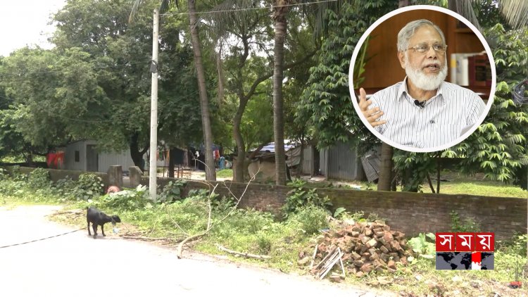 বিনামূল্যে পূ্র্বাচলে প্লট নেন খায়রুল হক