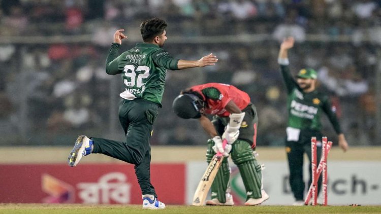 বাংলাদেশকে হারিয়ে হোয়াইট ওয়াশ এড়াল পাকিস্তান
