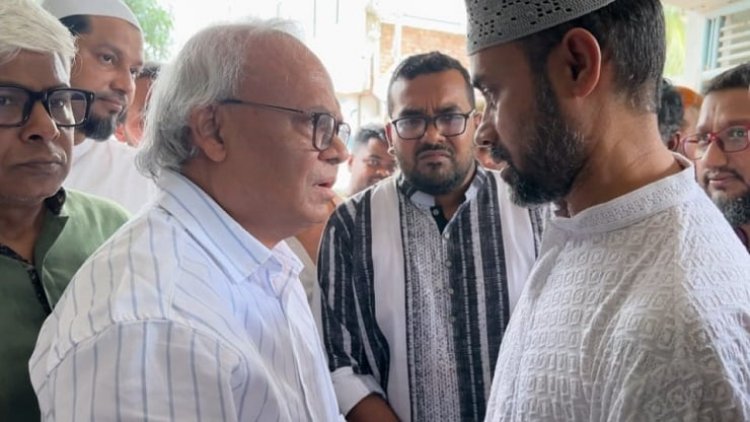মাইলস্টোন ট্রাজেডিতে শহীদ ভাই-বোনের পরিবারের পাশে রিজভী