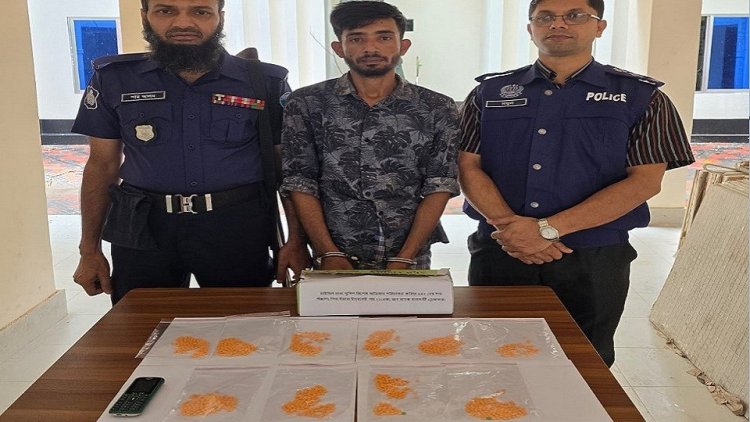 কক্সবাজারের ইয়াবা কারবারি চাটখিলে গ্রেপ্তার