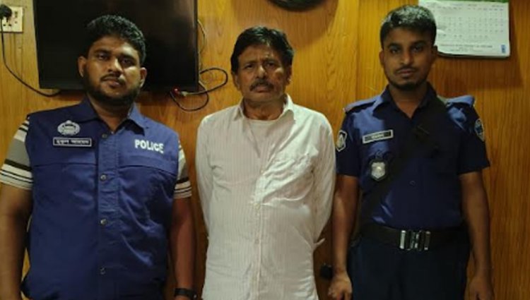 নোয়াখালীতে শ্বশুর বাড়ি থেকে ককটেলসহ আ.লীগ নেতা গ্রেপ্তার