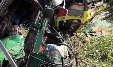 কক্সবাজারে যাত্রীবাহী সিএনজিতে ট্রেনের ধাক্কা, কাটা পড়ে নিহত ৫